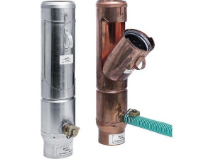 Zn-laubfänger mit Regenwassersammler 100 mm für Zinkrohr