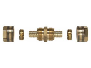 Schütz Rohrkupplung mit Klemmverbindung für KST-Heizrohr d:12X1,5mm