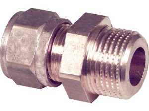 Klemmverschraubung für Kupferrohre Einschraub-Verschraubung 42x1 1/2'' AG Messing