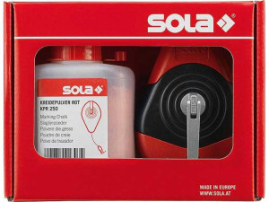 Schlagschnurgerät-set Sola CLP 30, mit Kreide blau
