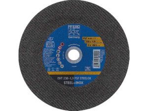 Trennscheibe PFERD d 230 x 1,9 x 22,23mm, gerade für Stahl, Edelstahl
