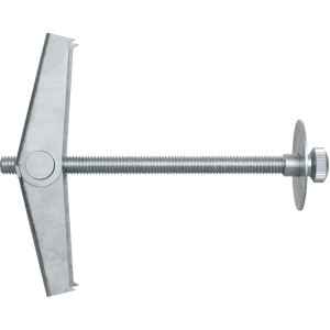 Fischer KD 4 Federklappdübel 14mm, M4x100, galvanisch/elektrolytisch verzinkt, Faltschachtel VPE 10 Stück