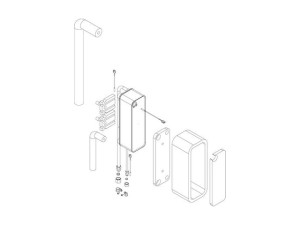 Buderus 87186467570 Plattenwärmetauscher PHE