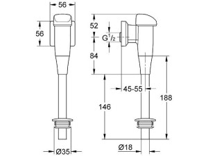 Verbinder Grohe 43818000