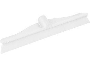 Hygiene-wasserschieber, Kunststoff, einlippig, 40cm, weiß