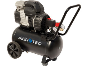 Kolbenkompressor Aerotec ölfrei Zenith 270 Tech Silent 230 Volt mit 10 bar und 24 Liter Kessel