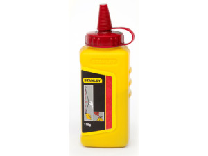 Stanley Kreidepulver rot 115g 1-47-404