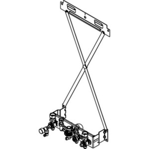 Viessmann Montagehilfe Kombi Aufputz-Montage für Vitodens 025-W/050-W/100-W/200-W EU/CH ZK04919