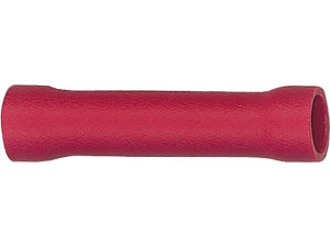 Stoßverbinder isoliert Farbe rot, bis 1,5mm², VPE 100 Stück