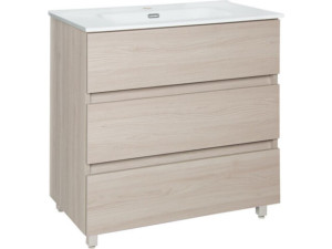 Wtu+keramik-wt KORA XL, Ulme Rousseau, 3 Auszüge,805x845x470mm