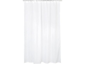 Duschvorgang Egzona 100% Polyester, Schiefer, 2400x1800mm
