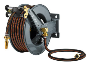 Schlauchaufroller Geka plus PA30GSK mit Gummischlauch DN20 (3/4') 25m