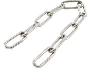 Edelstahlkette A4 langgliedrig, d=2,0mm, Länge: 100m
