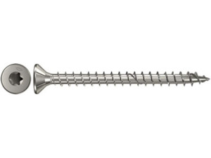 Fischer Spanplattenschrauben Power-Fast, 3,5x35, Senkkopf, nicht rostender Stahl A2 Vollgewinde Innenstern TX, 657022, VPE 200 Stück