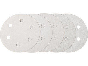 Klett-schleifpapier-set Eibenstock P80/100/120/150/180 je 5 Stück 6-fach gelocht d 225mm