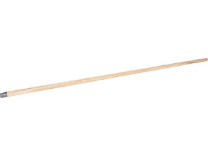 Besenstiel, Holz, roh,1400x24 mm, mit Gewinde