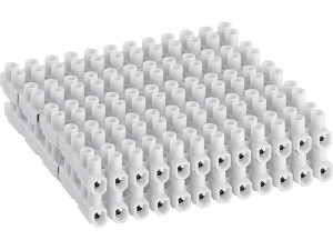 Lüster-klemmleiste PVC 12 tlg. 6mm² (starrer Draht) 1 Beutel 10 Stück