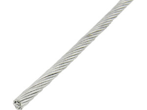 Edelstahl-drahtseil 7X7 mittelweich Art. 8379 A4 1,0 mm VPE: 250m