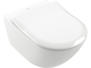 Wand-tiefspül-wc Villeroy & Boch Subway 3.0, spülrandlos, weiß