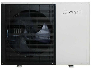 Wepit Lüftwärmepumpe 9,7kW Monoblocksystem AWlife3010+ für Heizen und Kühlen