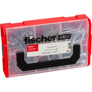 Fischer L-BOXX mini Sortimentsbox Mit Schraube Innenstern TX/Sechskant VPE 210 Stück