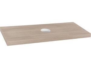 Konsole Blata Lärche Canapa m. WT Bohrung mit Halterung 1200x56x510mm