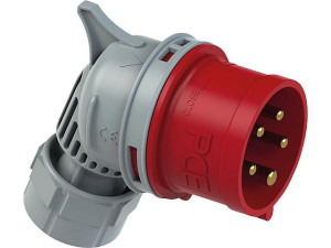 Cee-winkelstecker 16A, 400V Twist TT, IP44, Schraubenlos