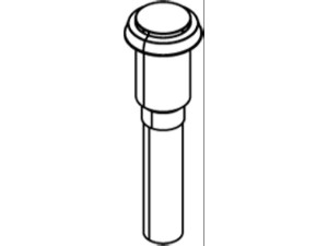 Viessmann ZK01906 Dachdurchführung DN125 rot 1m lang