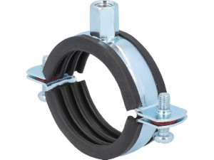 Rohrschelle 3' M8/M10, verzinkt Spannbereich 83 - 91mm
