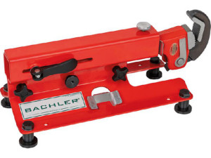 Mobiler Schraubstock MoTrack mit RIDGID RapidGrip 14", für Rohr- und Armaturenmontage