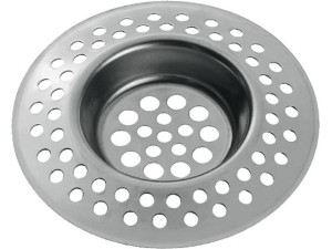 Abfluss-sieb aus Edelstahl Dusch-und BW Ablaufventil 1 1/2'' oberer d = 70mm