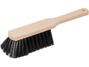 Handfeger, Holz, 32 cm, roh, Polymex-Bestückung
