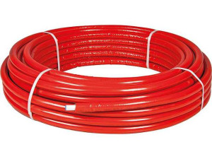Alu-verbundrohr PE-RT 20x2 mm in Rollen Isolierung blau 20 mm Trinkwasser geeignet VPE 50 m