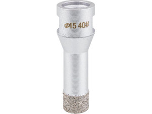 Fliesenbohrkrone Soldia d 15 mm, Aufnahme M14, trocken integrierter Kühlung