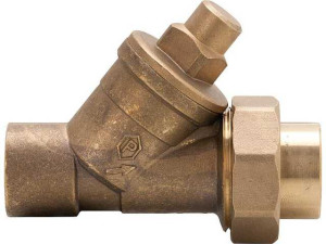 Schrägsitz-rückschlagventil mit Lötanschluss 28 mm