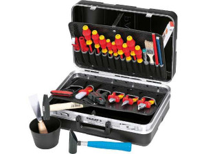 Vde-werkzeugkoffer Elektro 26-teilig Abmessung: 465x120x310mm