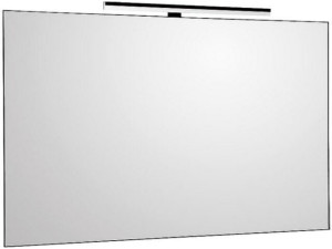 Spiegel Benaro mit LED-Aufsatzleuchte, 1200x785x35 mm