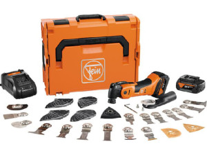Akku-multimaster Fein 18V AMM 700 Max Top mit 2x 4,0 Ah Akkus und Ladegerät