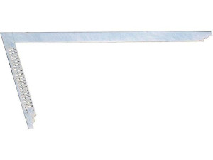 Zimmermannswinkel ZWZA800 Länge 80cm, Schenkelbreite 35mm Anreißlöcher alle 0,5cm