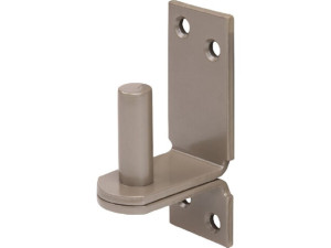 Kloben auf Platte DURAVIS ? 16 mm,, DII-Haken, Material: Stahl, blau verzinkt, Oberfläche: perlbeige RAL 1035