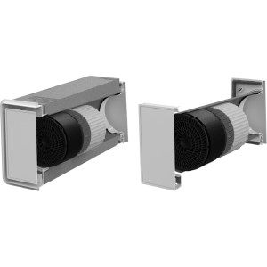 Viessmann Paket Vitovent 100-D H40E B55 (L) 6er mit Kunststoffblende Z026949 Set