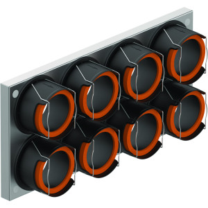 Viessmann Anschlussplatte 8-fach R90 für Luftverteilkasten kompakt 7377377