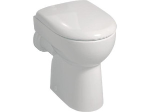Stand-flachspül-wc Geberit Renova, weiß, Abgang waagrecht, BxHxT: 355x410x475mm