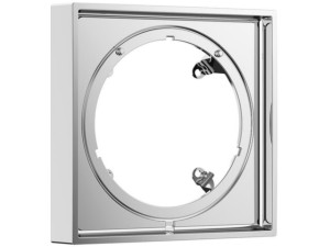 Hansgrohe Verlängerungsrosette 22 mm für iBox universal 2, eckig, chrom