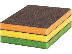 Schleifschwamm-set BOSCH® EXPERT 98 x 120 x 13 mm, mittel, fein, super fein, 3-teilig