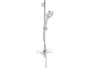Brauseset Hansabasicjet Style Brausestange 764 mm 3 Strahlarten chrom
