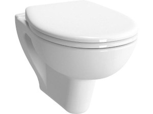 Wandtiefspül-wc VitrA S20 weiß, spülrandlos, runde Form BxHxT: 355x350x520mm