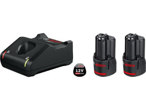 Akku-set BOSCH 12V mit 2x 2,0 Ah Akkus und Ladegerät