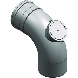 Viessmann Revisionsbogen 87° D 160mm 7149967
