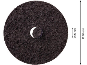 Vliesscheibe BOSCH EXPERT N477 für Kletthaftteller d 125mm grob
